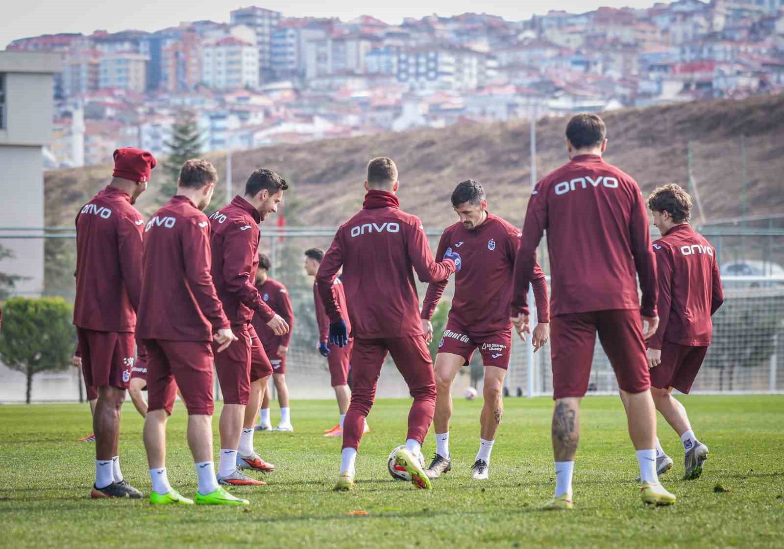 Trabzonspor, Gaziantep FK maçı hazırlıklarını tamamladı
