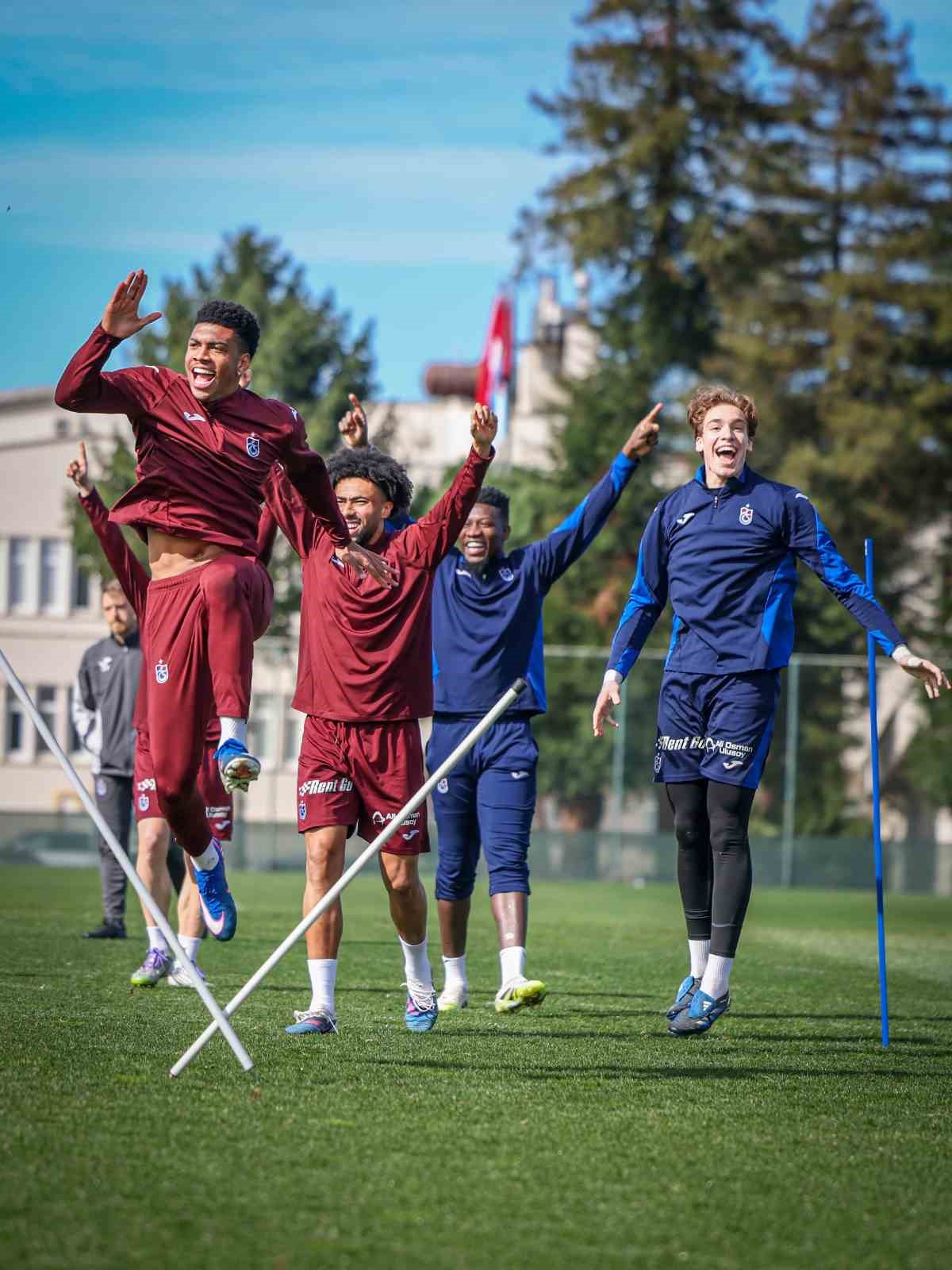 Trabzonspor, Gaziantep FK maçı hazırlıklarını tamamladı
