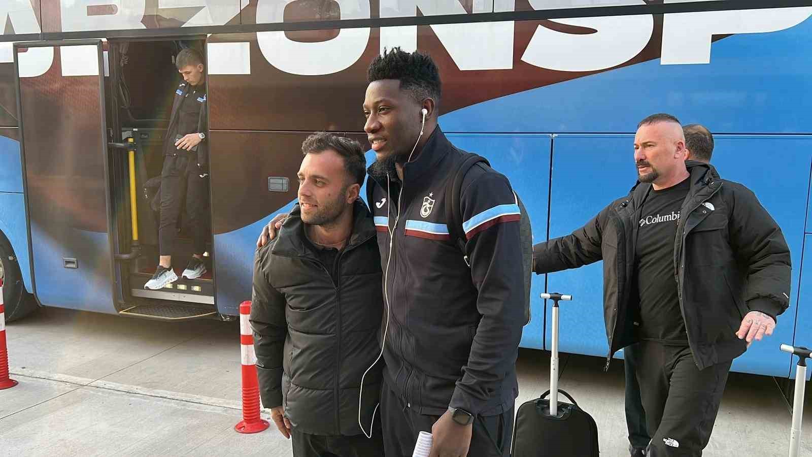 Trabzonspor, Gaziantep’e gitti
