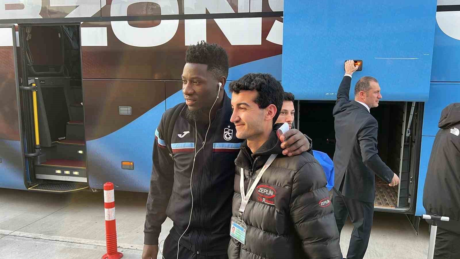 Trabzonspor, Gaziantep’e gitti
