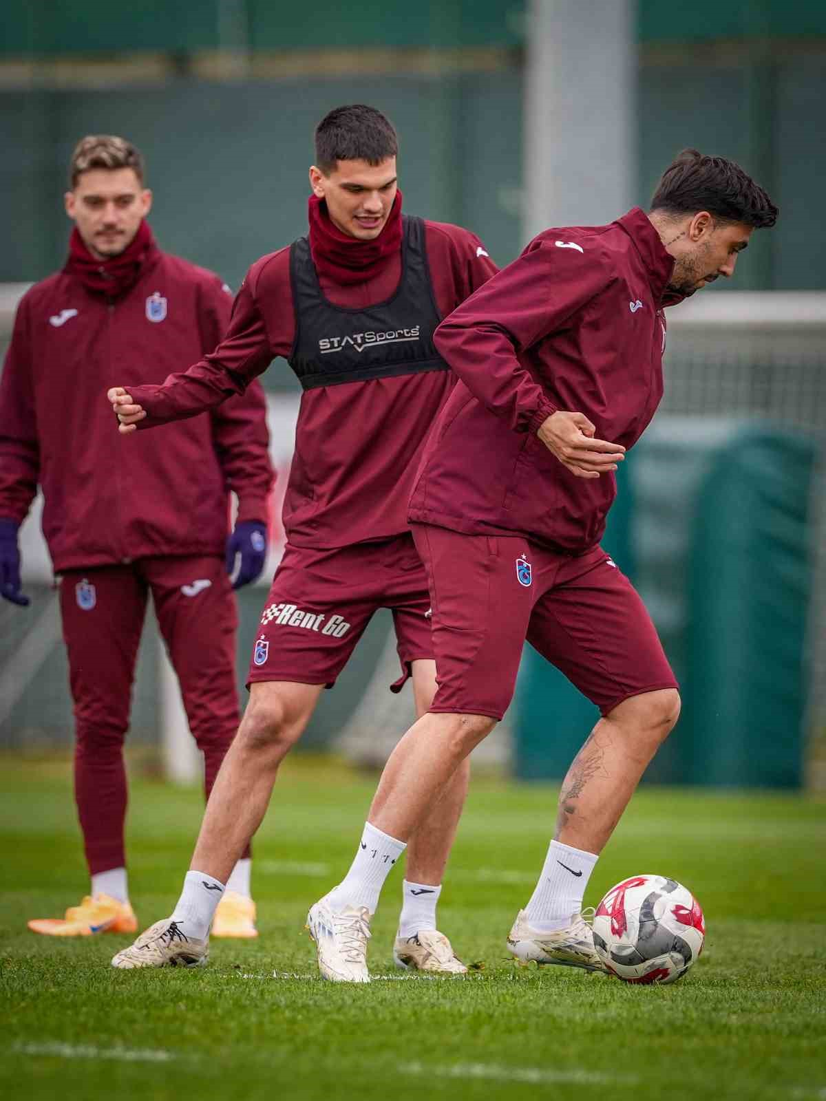 Trabzonspor, Göztepe maçı hazırlıklarına başladı

