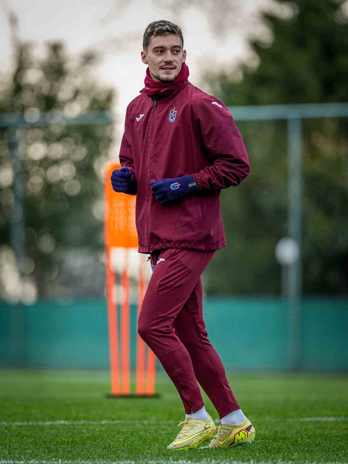 Trabzonspor, Göztepe maçı hazırlıklarını sürdürdü
