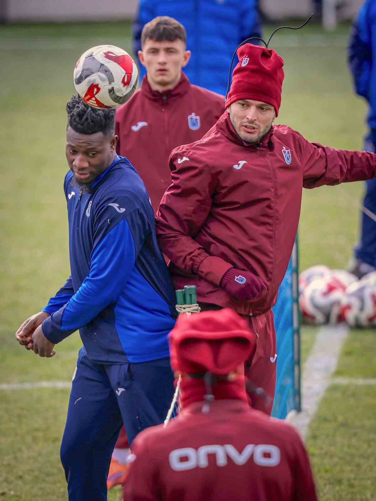 Trabzonspor, Kasımpaşa maçı hazırlıklarını tamamladı
