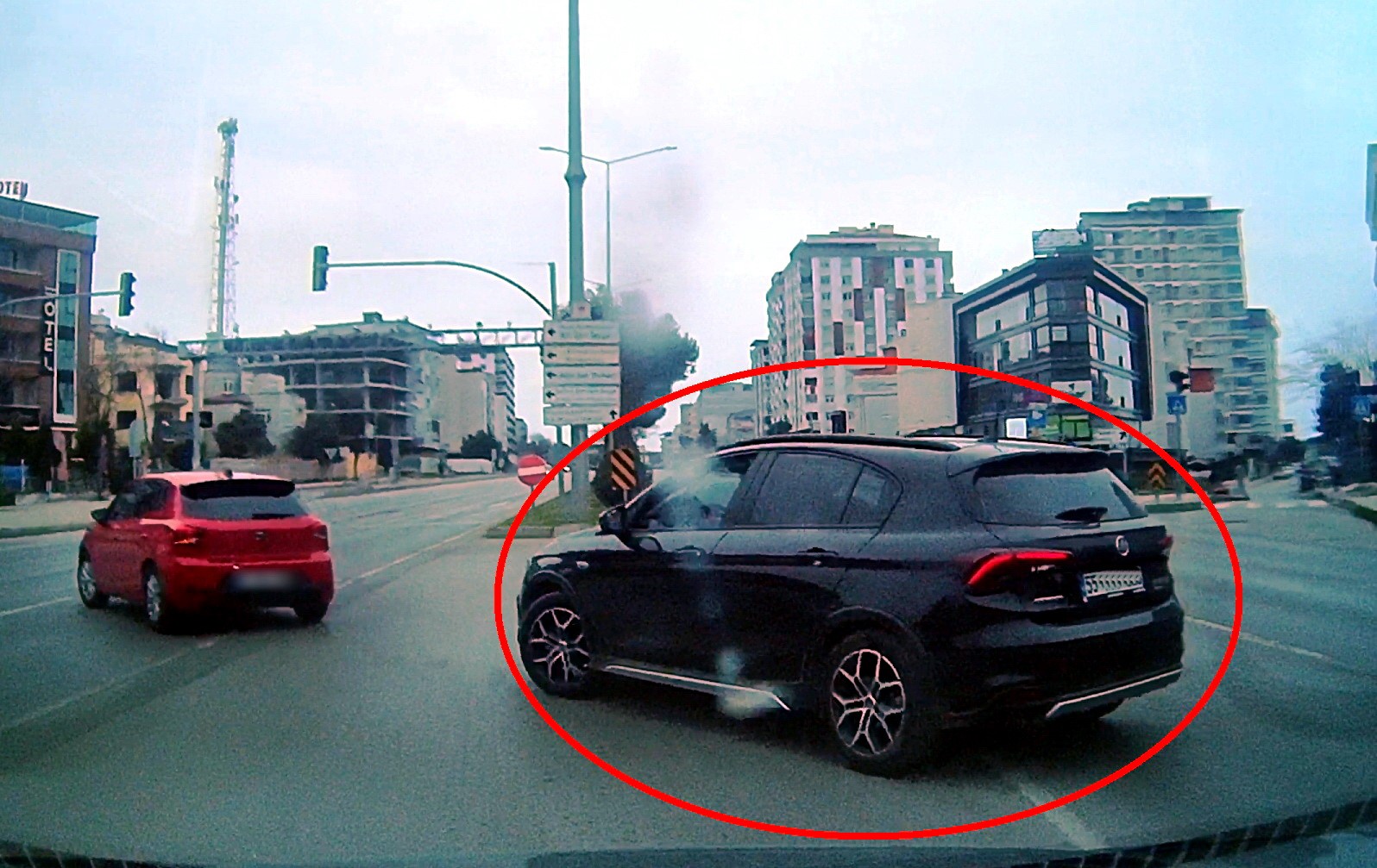 Trafikte tehlikeli hareketler
