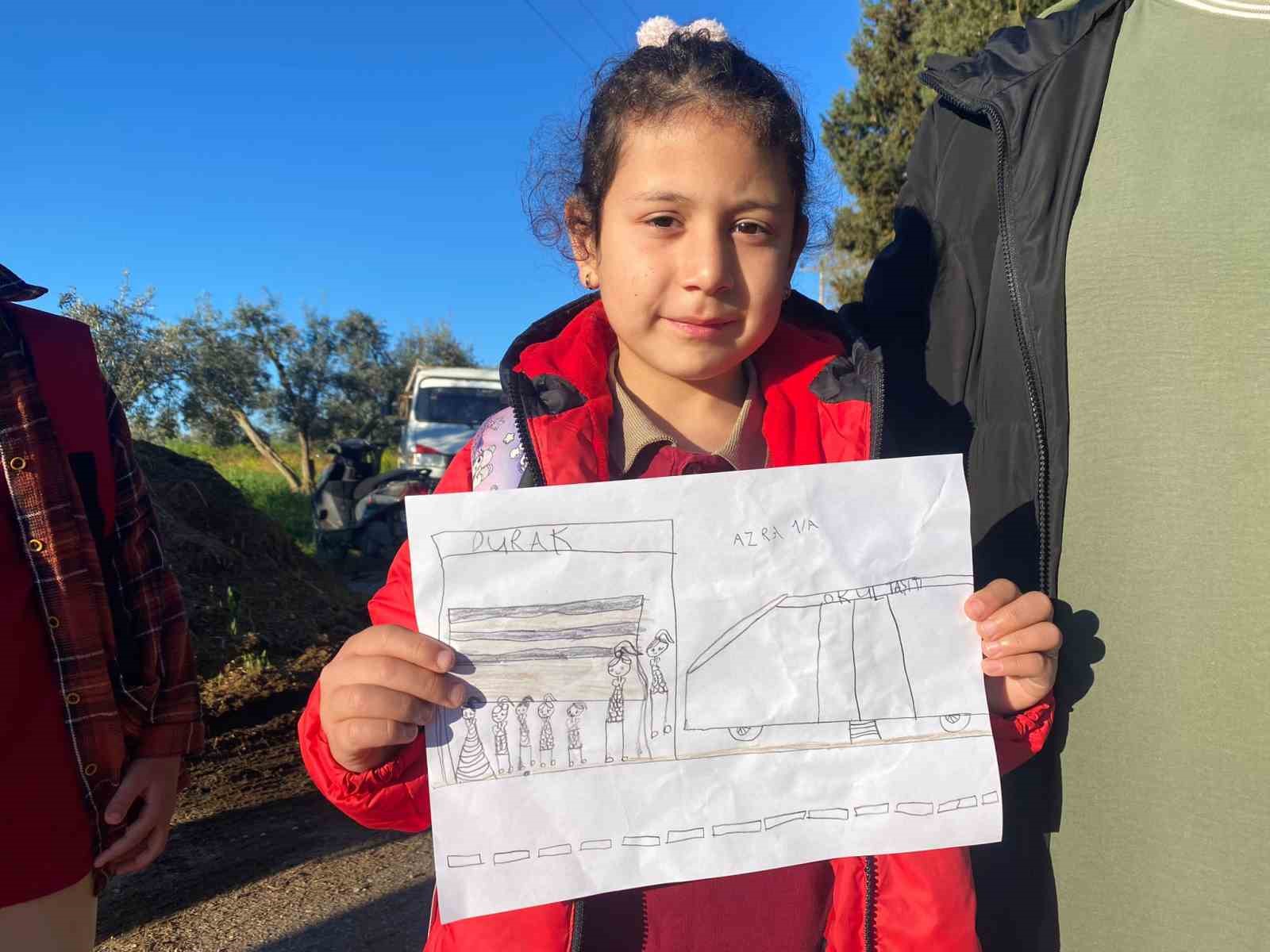 Traktör kasalarında eğitim yolculuğunda mutlu son
