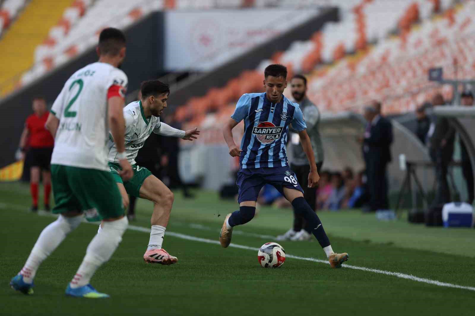 Trendyol 1. Lig: Adana Demirspor: 1 - Iğdır FK: 6
