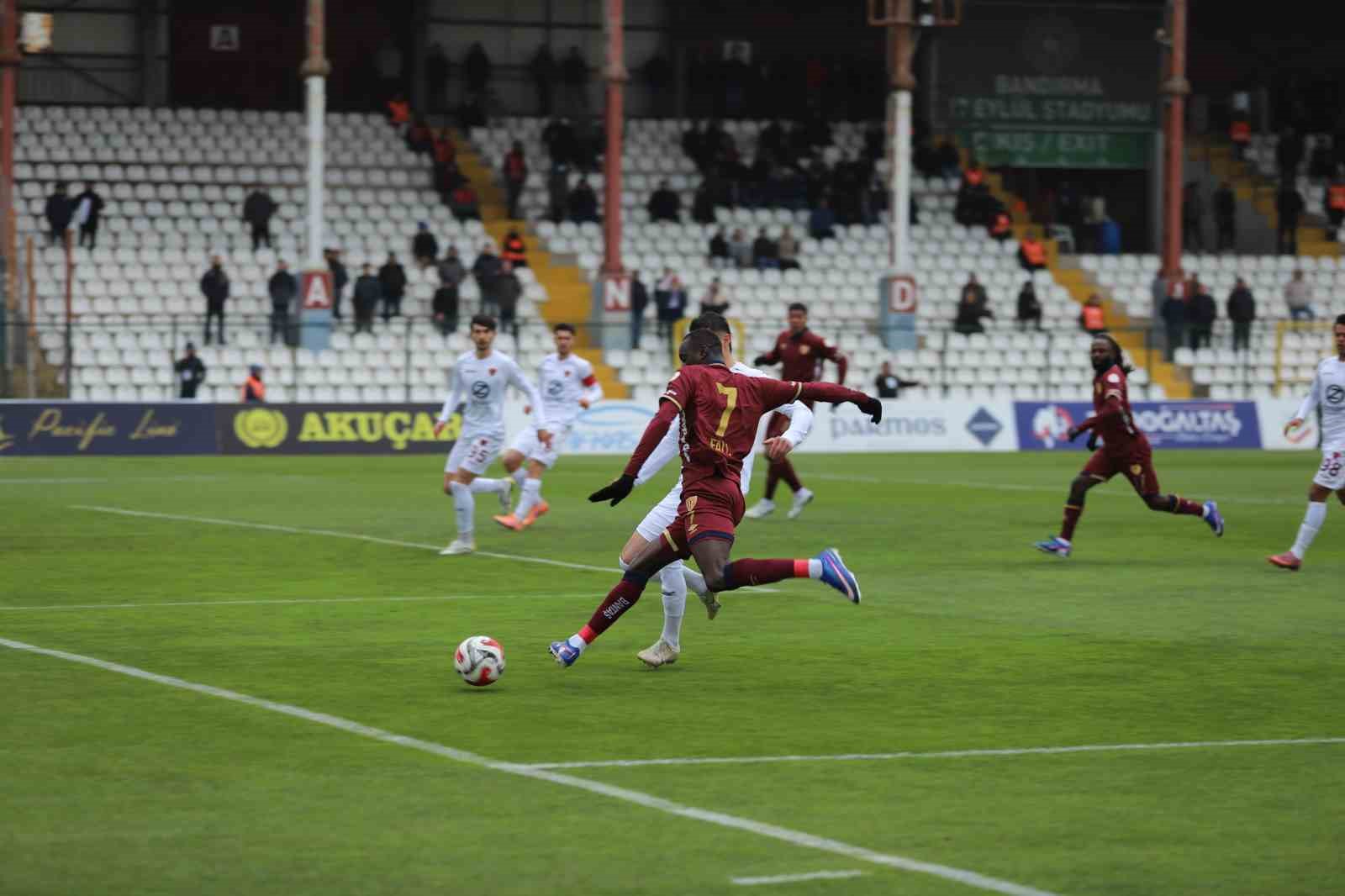 Trendyol 1. Lig Bandırmaspor: 4 - Hatayspor:0
