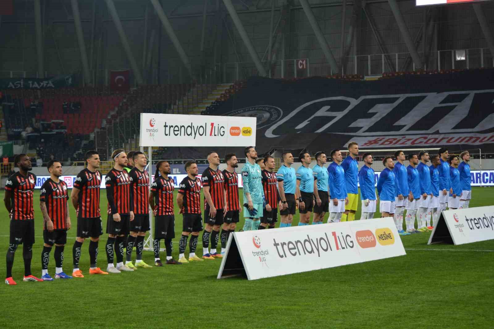 Trendyol 1. Lig: Çorum FK: 1 - Bodrum FK: 1
