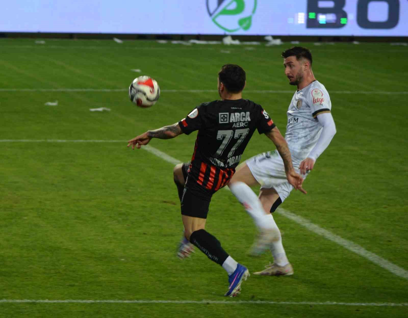 Trendyol 1. Lig: Çorum FK: 1 - Bodrum FK: 1
