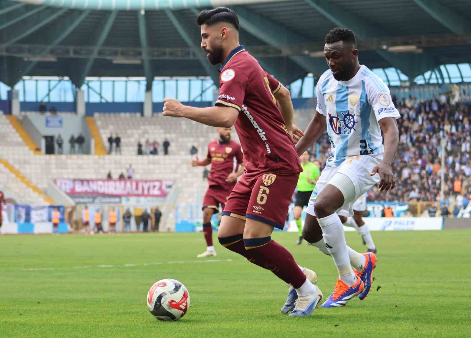 Trendyol 1. Lig: Erzurumspor FK: 1 - Bandırmaspor: 1
