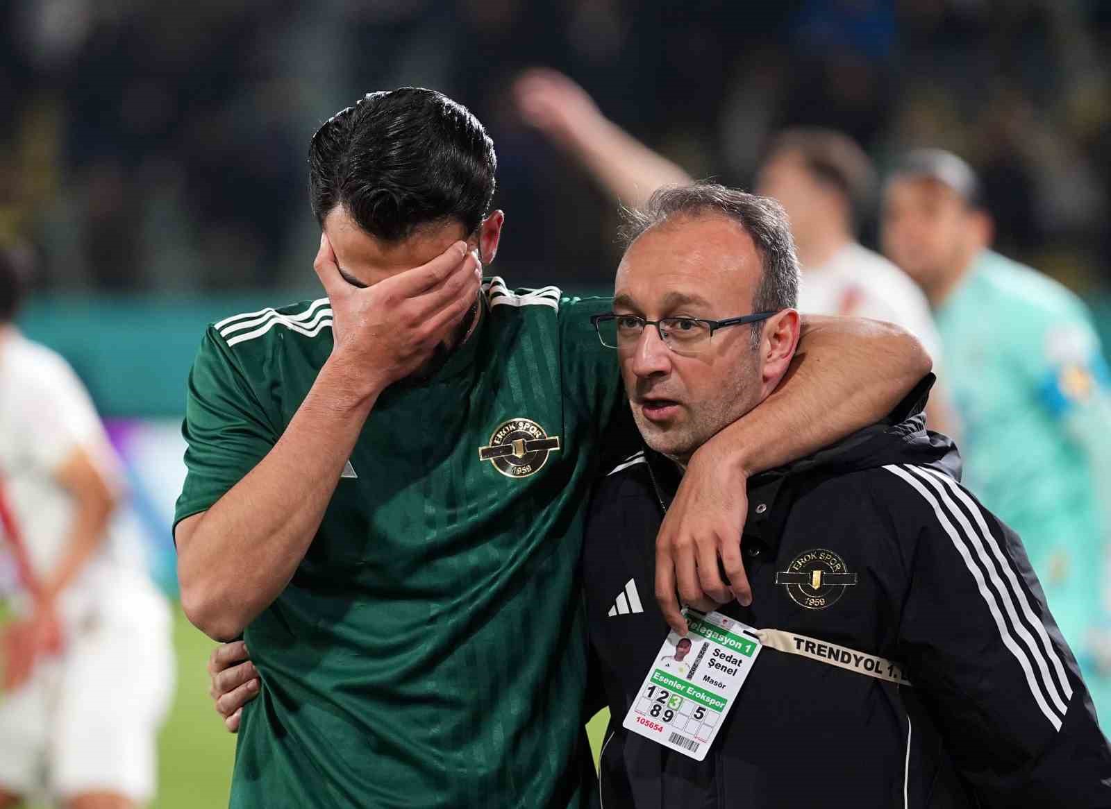 Trendyol 1. Lig: Esenler Erokspor: 1 - Amed Sportif Faaliyetler: 1
