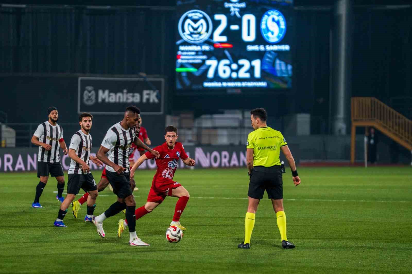 Trendyol 1. Lig: Manisa FK: 3 - Sarıyer: 0
