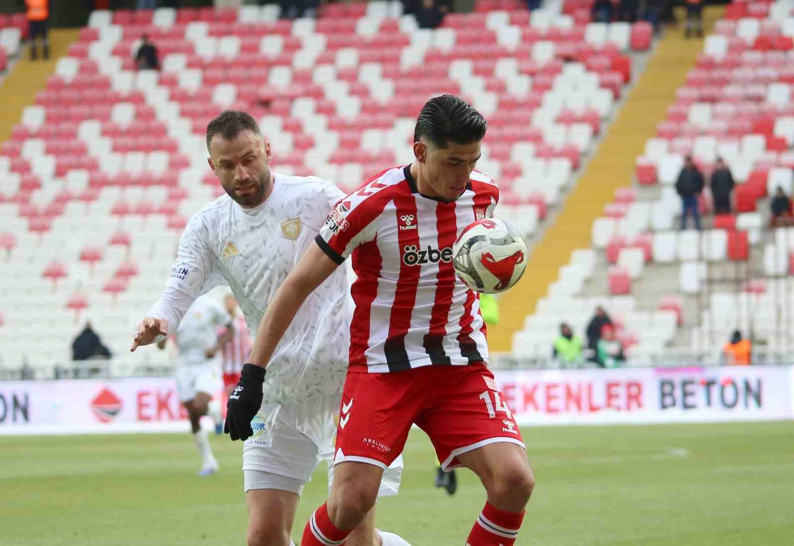 Trendyol 1. Lig: Özbelsan Sivasspor: 0 - Erzurumspor FK: 2
