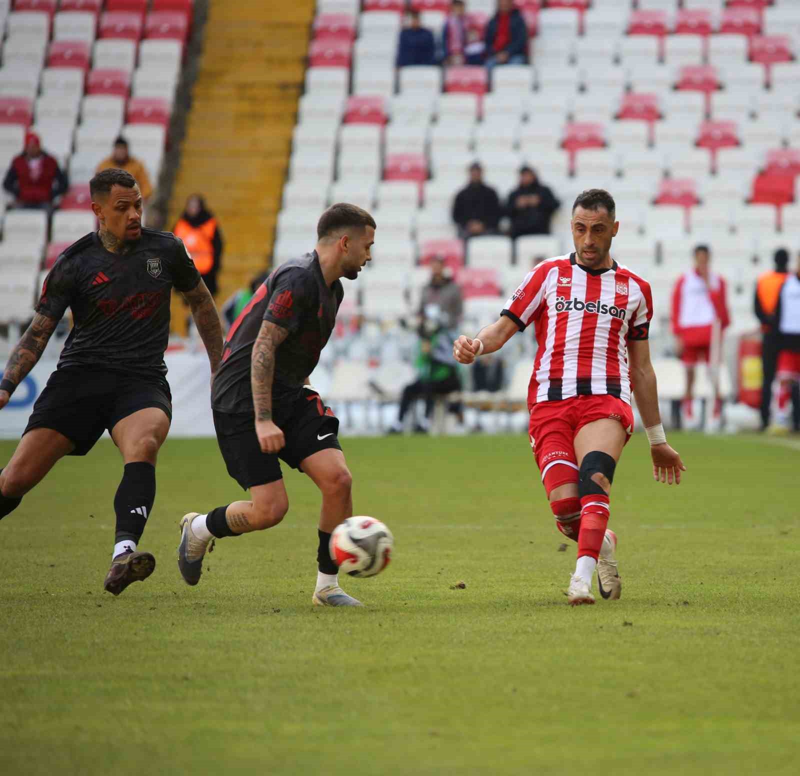 Trendyol 1. Lig: Özbelsan Sivasspor: 0 - Pendikspor: 0
