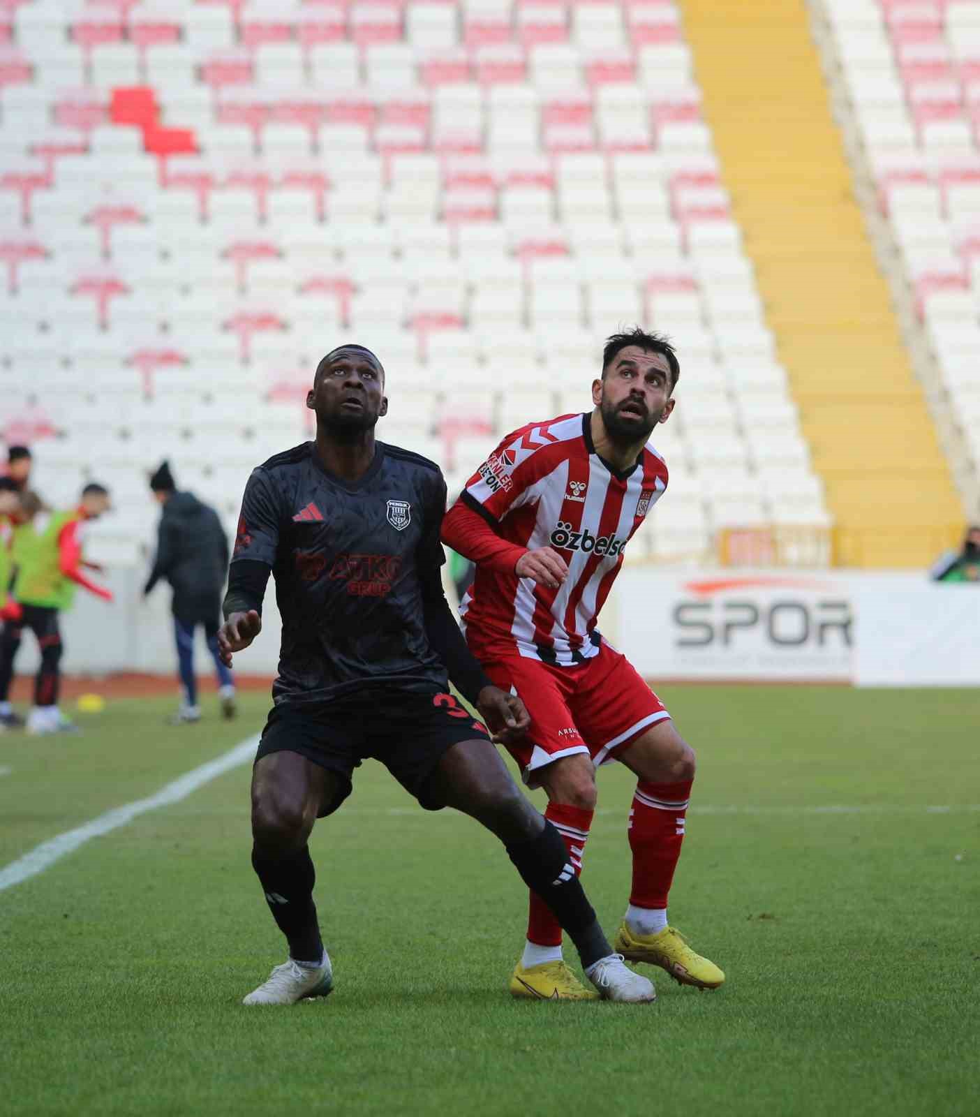 Trendyol 1. Lig: Özbelsan Sivasspor: 0 - Pendikspor: 0
