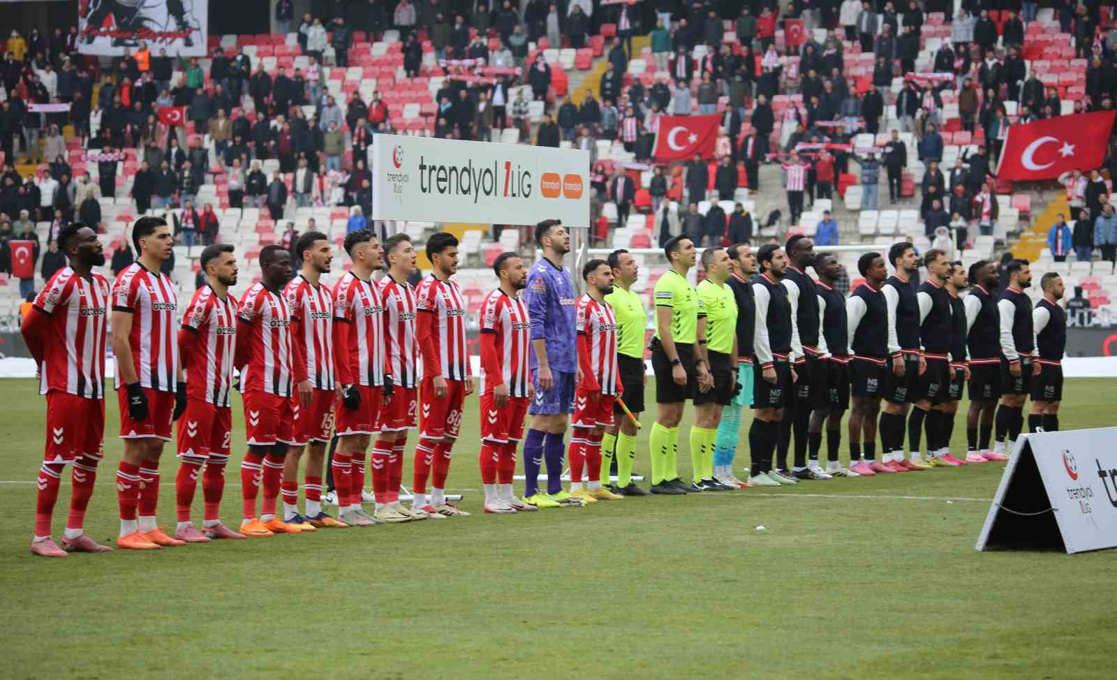 Trendyol 1. Lig: Özbelsan Sivasspor: 1 - Amed Sportif Faaliyetler: 1
