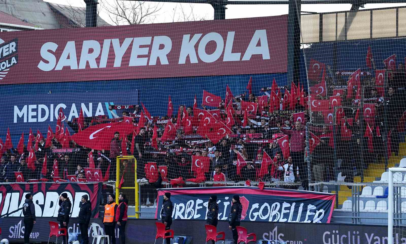 Trendyol 1. Lig: Sarıyer: 1 - Çorum FK: 2
