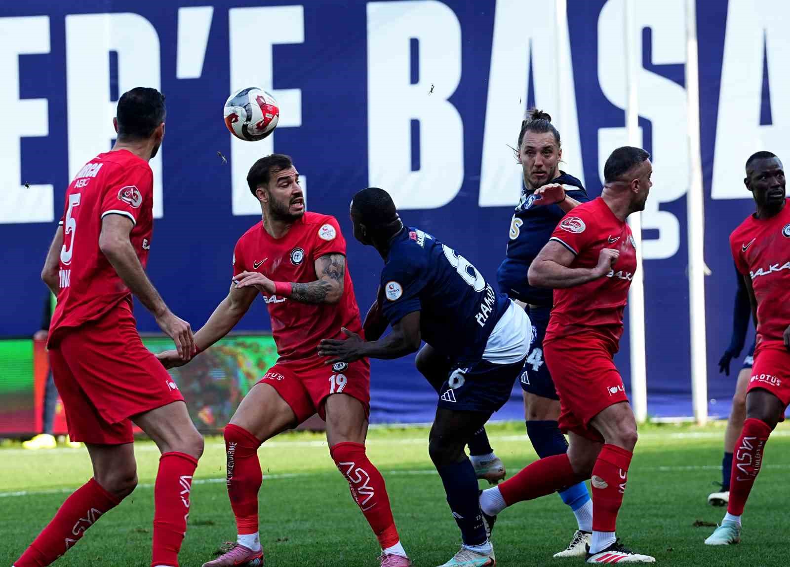 Trendyol 1. Lig: Sarıyer: 1 - Çorum FK: 2
