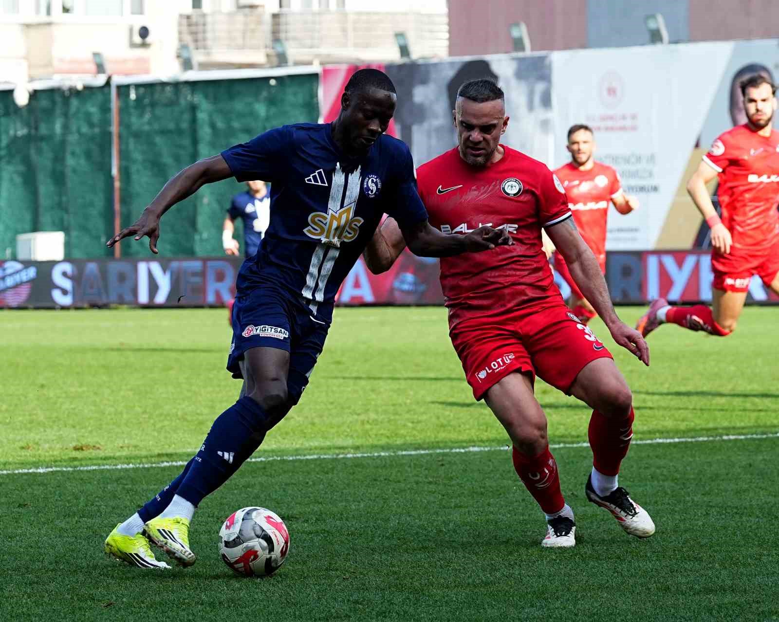 Trendyol 1. Lig: Sarıyer: 1 - Çorum FK: 2
