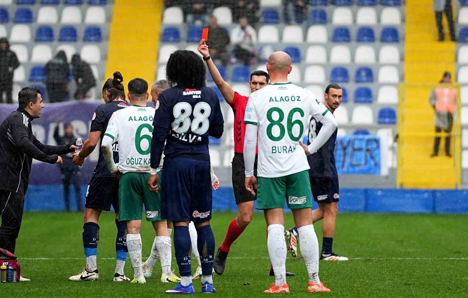 Trendyol 1. Lig: Sarıyer: 1 - Iğdır FK: 0
Trendyol 1. Lig: Sarıyer: 1 - Iğdır FK: 0