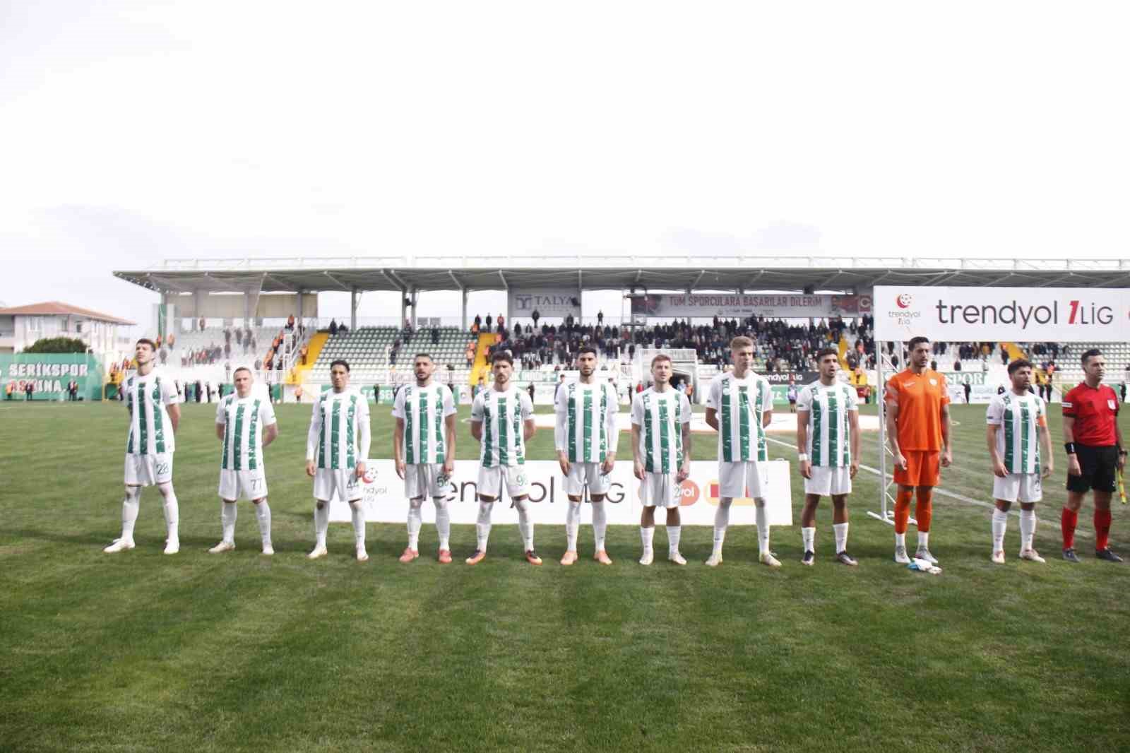 Trendyol 1. Lig : Serikspor: 2 - Çorum FK: 3
