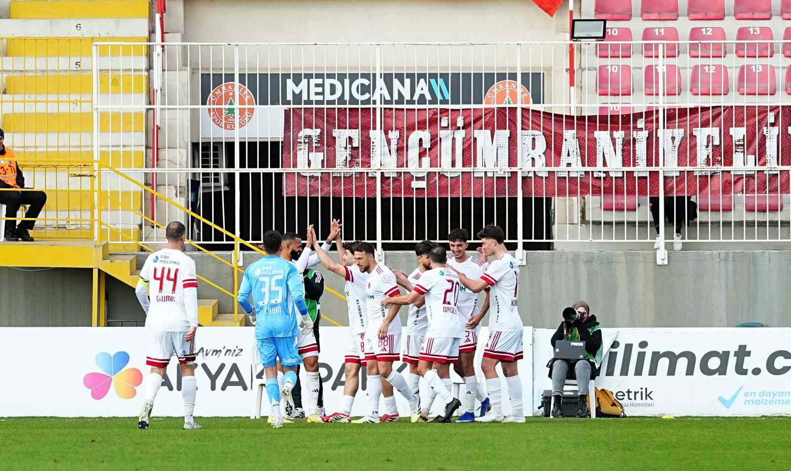 Trendyol 1. Lig: Ümraniyespor: 1 - Bandırmaspor: 2
