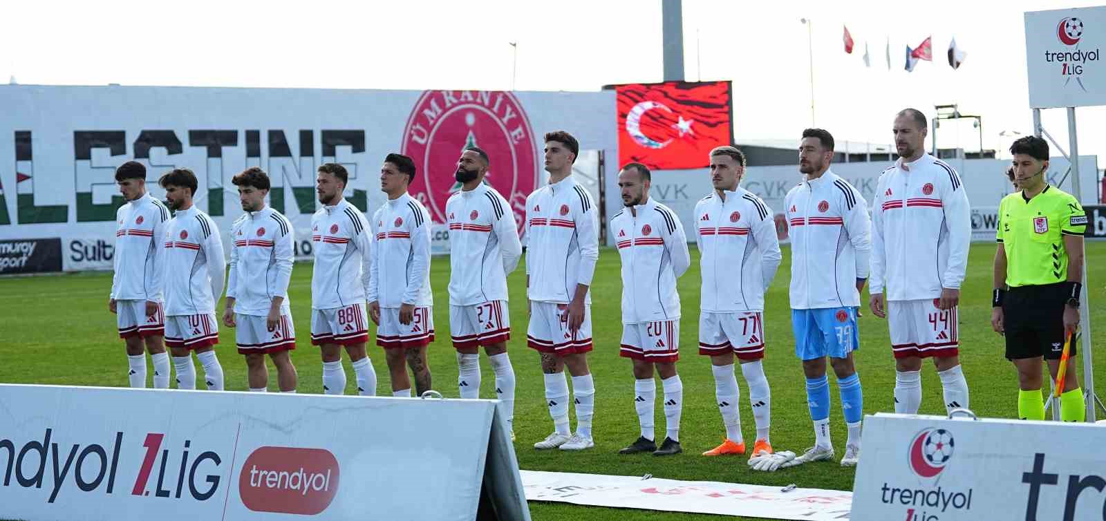 Trendyol 1. Lig: Ümraniyespor: 1 - Bandırmaspor: 2
