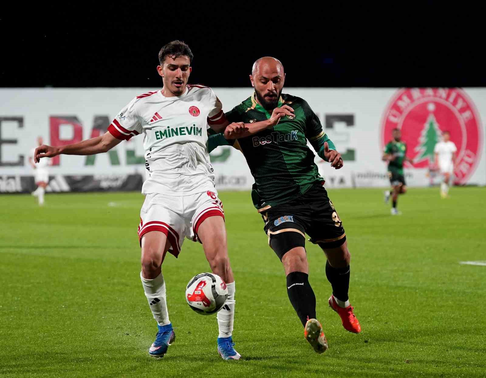 Trendyol 1. Lig: Ümraniyespor: 2 - Sakaryaspor: 0
