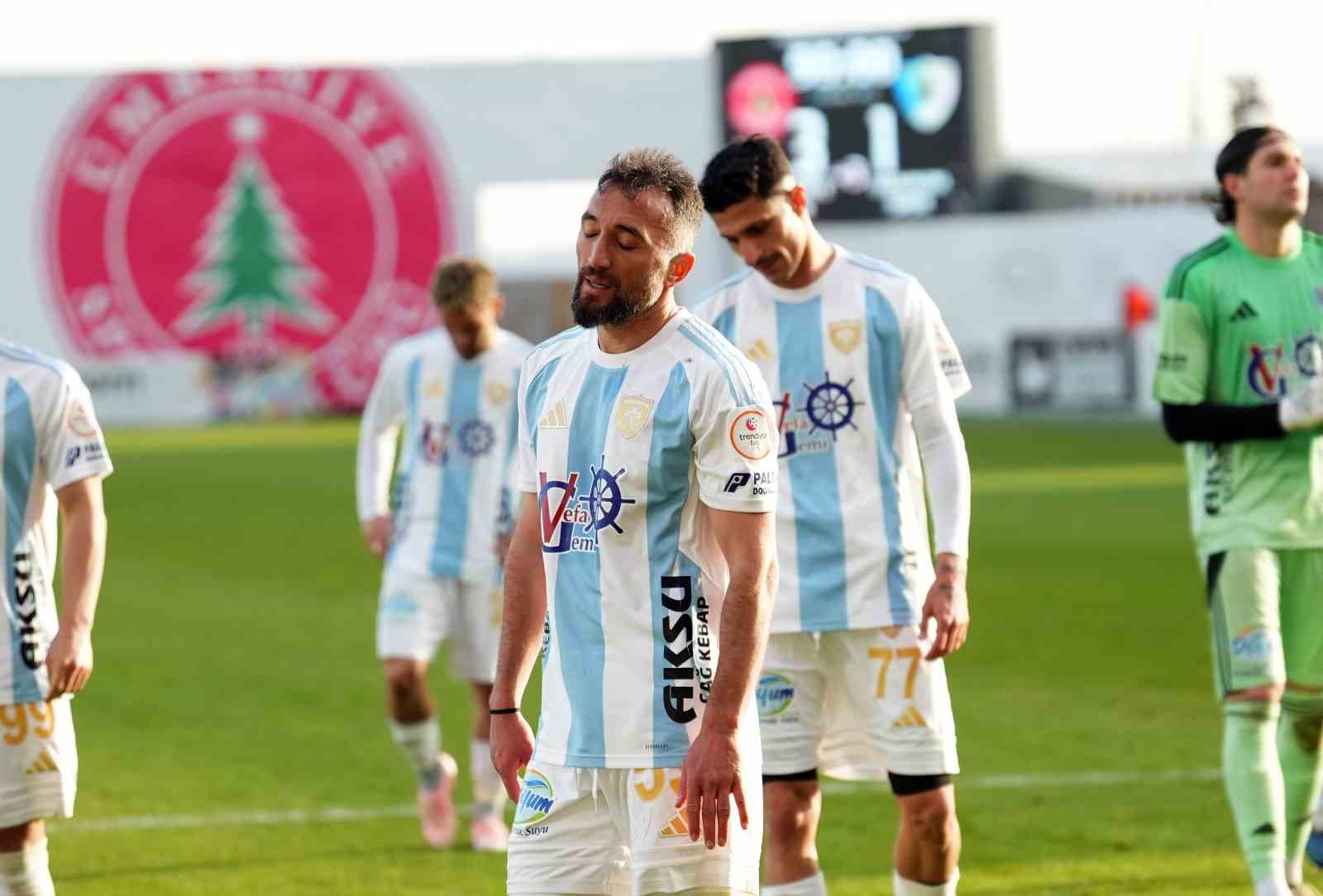 Trendyol 1. Lig: Ümraniyespor: 3 - Erzurumspor FK: 1
