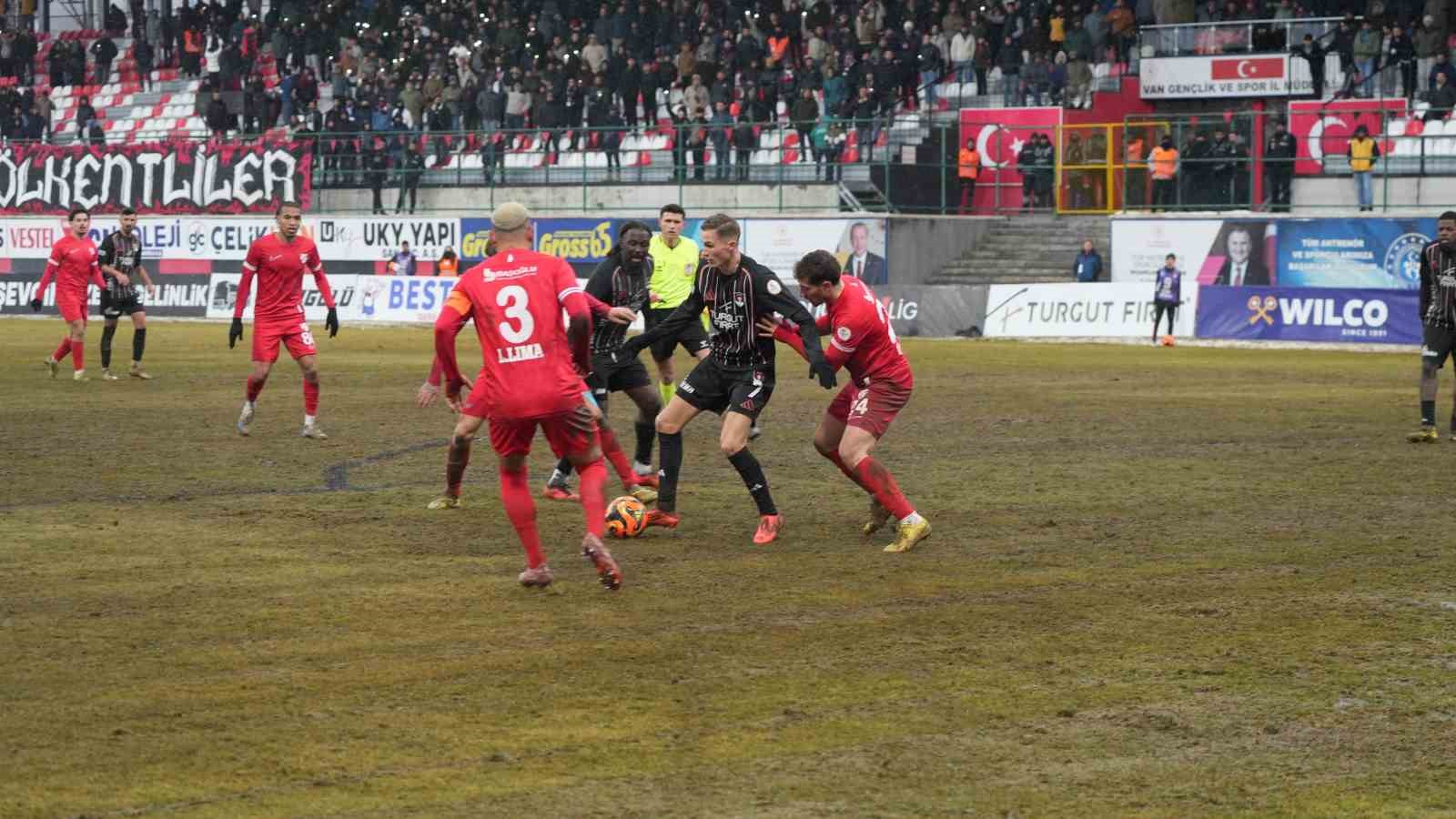 Trendyol 1. Lig: Vanspor FK: 0 - Boluspor: 1
