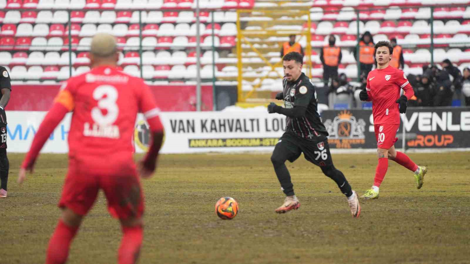 Trendyol 1. Lig: Vanspor FK: 0 - Boluspor: 1

