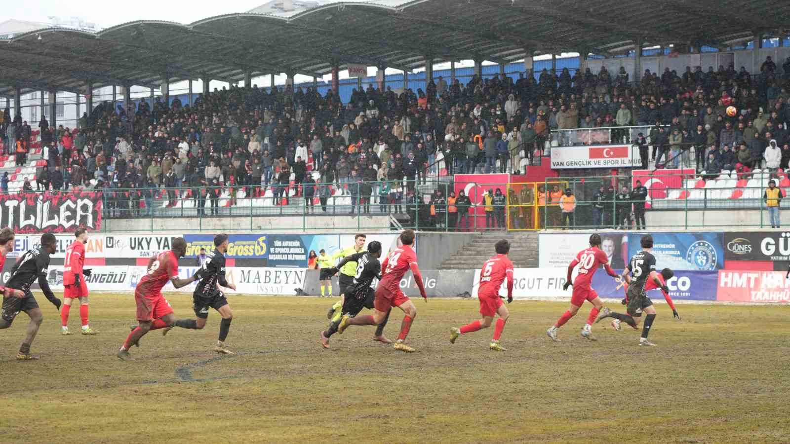 Trendyol 1. Lig: Vanspor FK: 0 - Boluspor: 1
