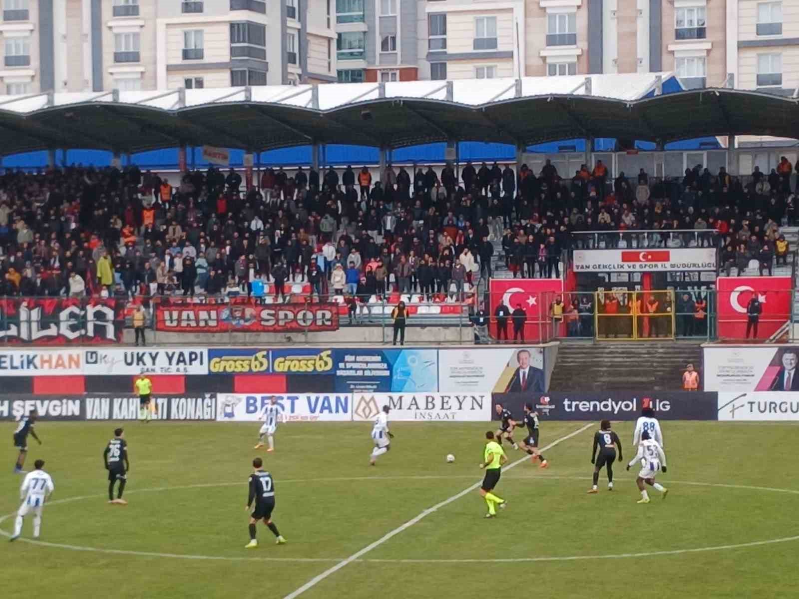 Trendyol 1. Lig: Vanspor FK: 0 - Sarıyer: 0

