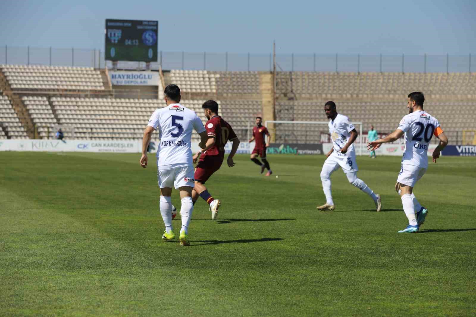 Trendyol 1.Lig Bandırmaspor: 0 - Sarıyer: 0
