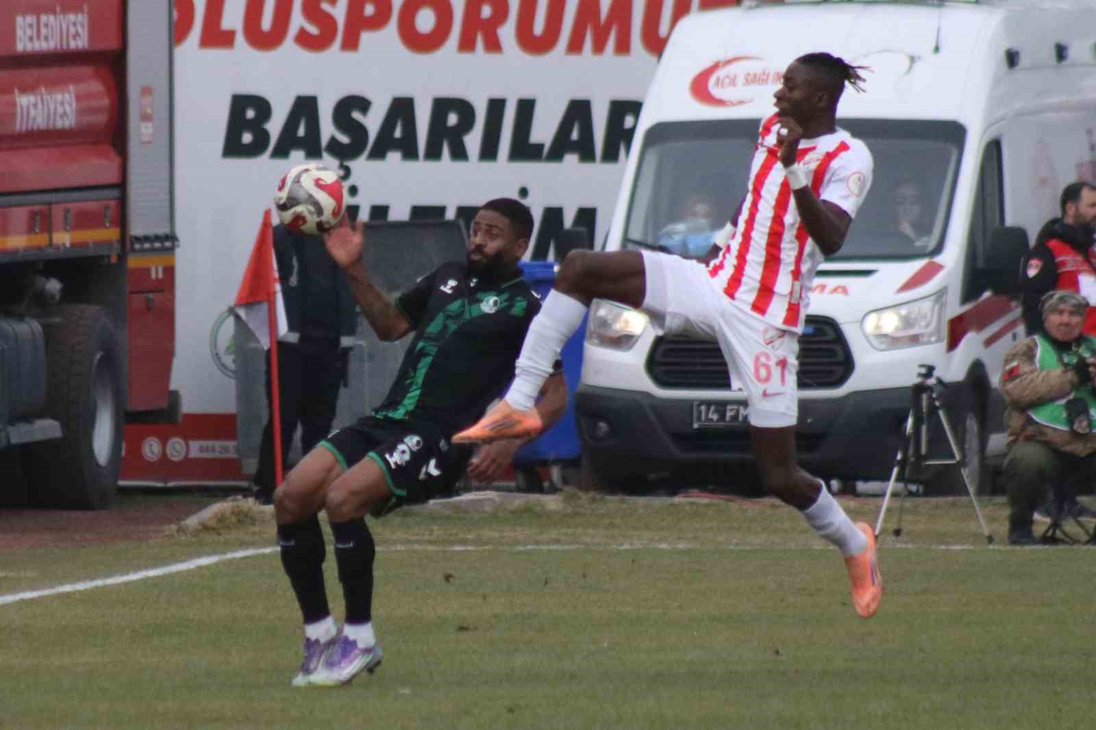 Trendyol 1.Lig: Boluspor: 2 - Sakaryaspor: 0
