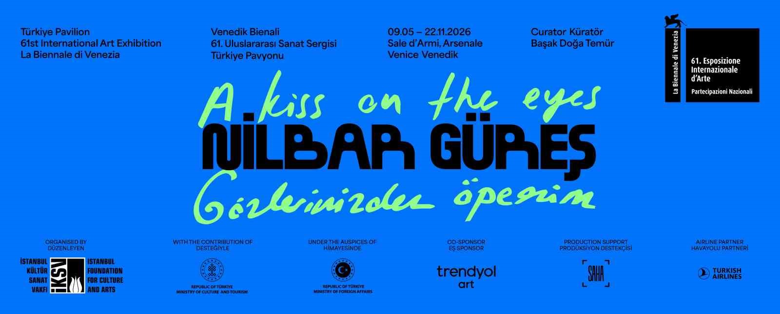 Trendyol Sanat, 61’inci Venedik Sanat Bienali Türkiye Pavyonu eş sponsoru oldu
