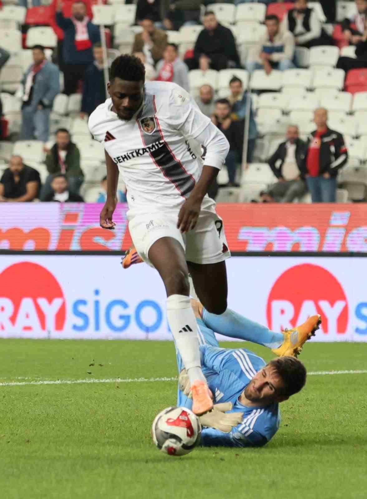 Trendyol Süper Lig: Antalyaspor: 1 - Gaziantep FK: 4 (Maç sonucu)
