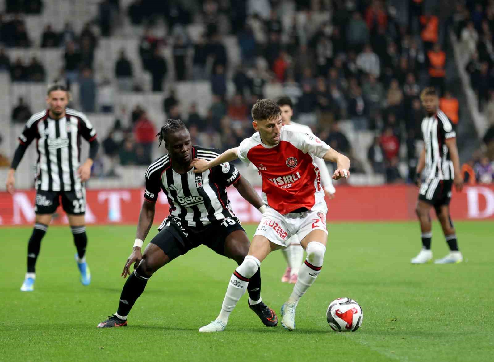 Trendyol Süper Lig: Beşiktaş: 0 - Fatih Karagümrük: 0 (Maç sonucu)
