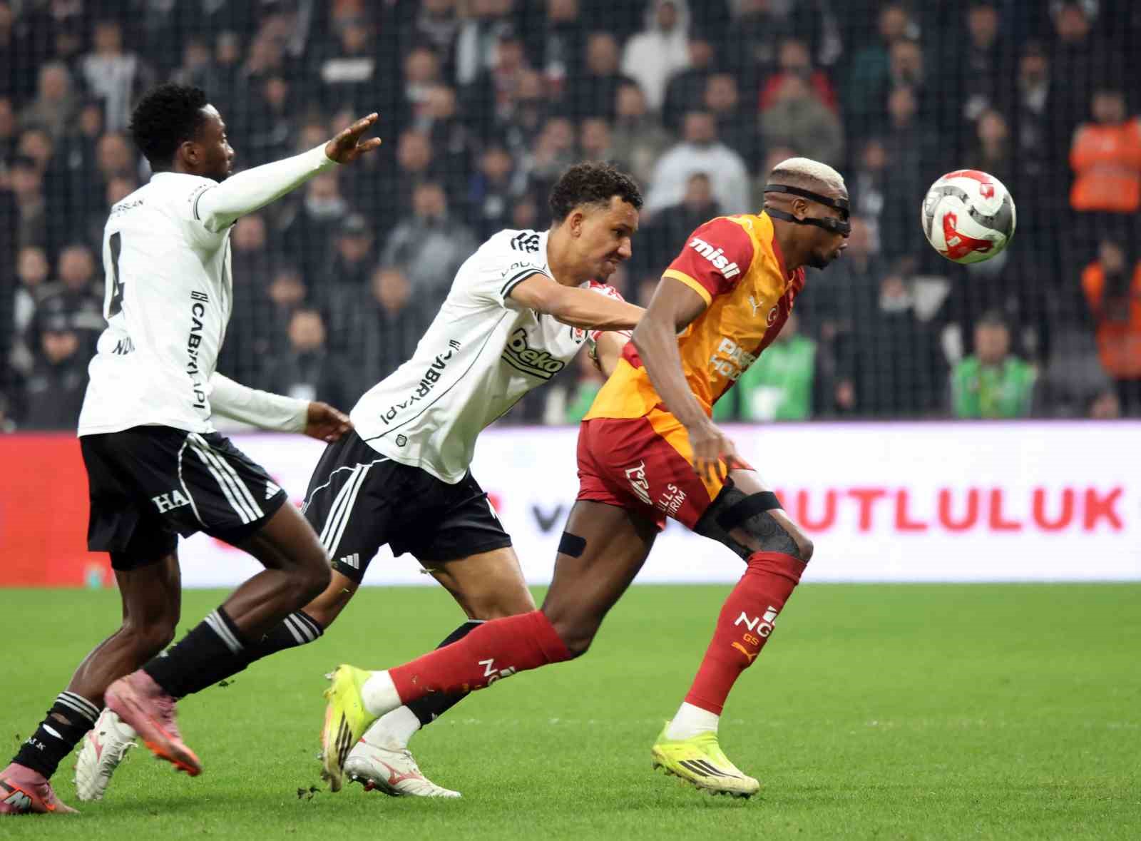 Trendyol Süper Lig: Beşiktaş: 0 - Galatasaray: 1 (Maç sonucu)
