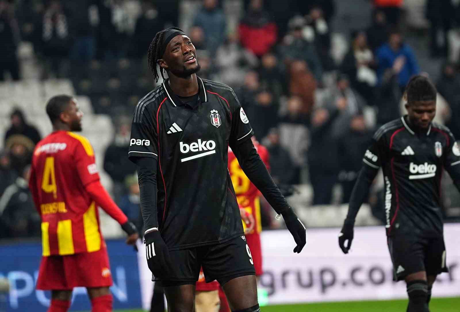 Trendyol Süper Lig: Beşiktaş: 1 - Kayserispor: 0 (Maç sonucu)
