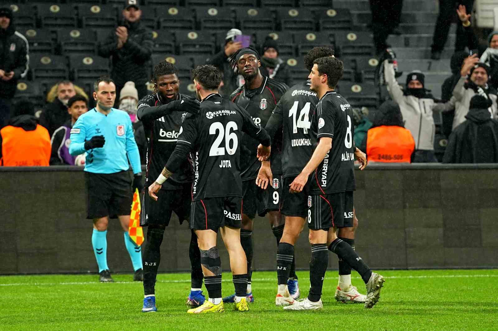 Trendyol Süper Lig: Beşiktaş: 1 - Kayserispor: 0 (Maç sonucu)
