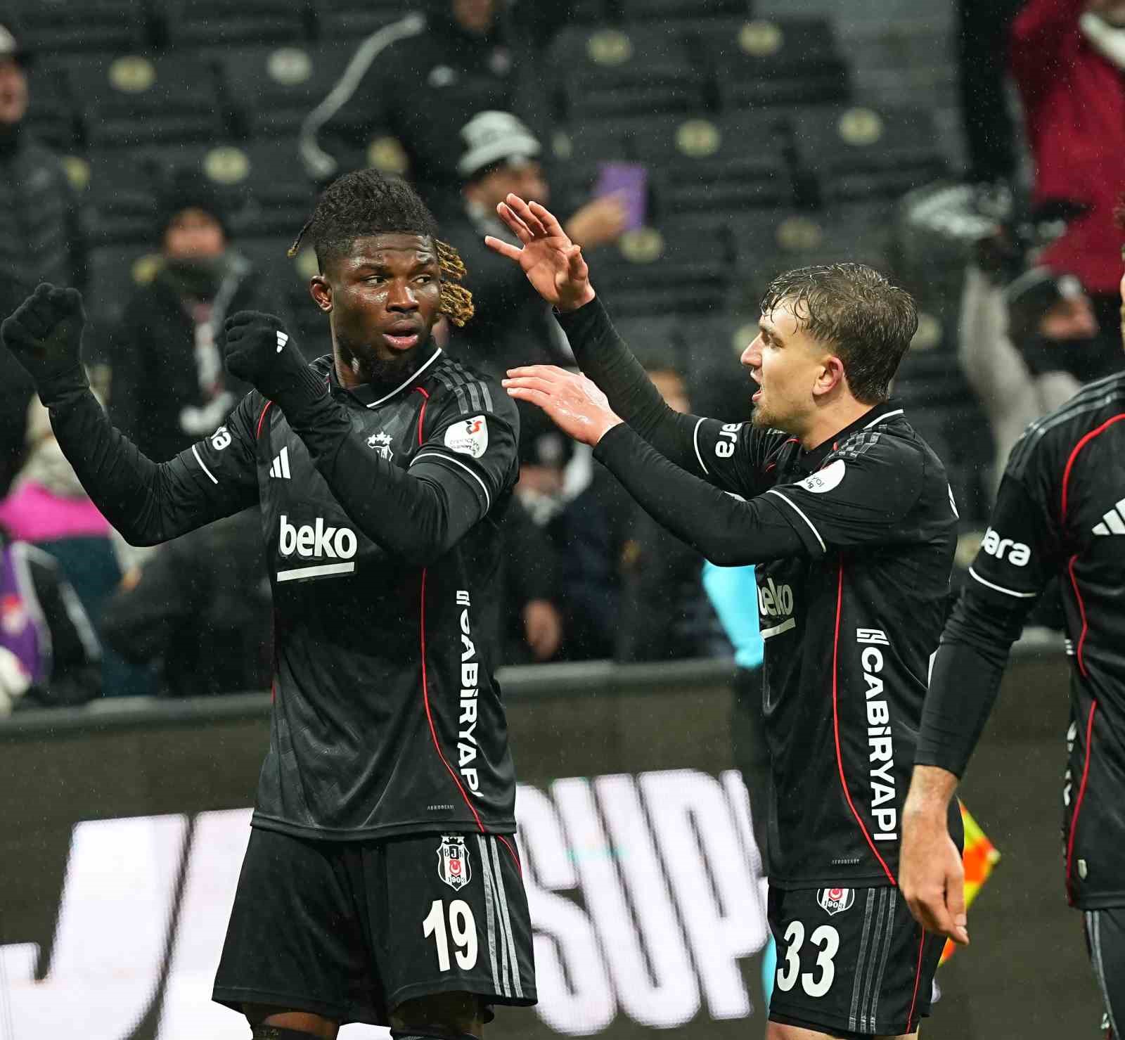 Trendyol Süper Lig: Beşiktaş: 1 - Kayserispor: 0 (Maç sonucu)
