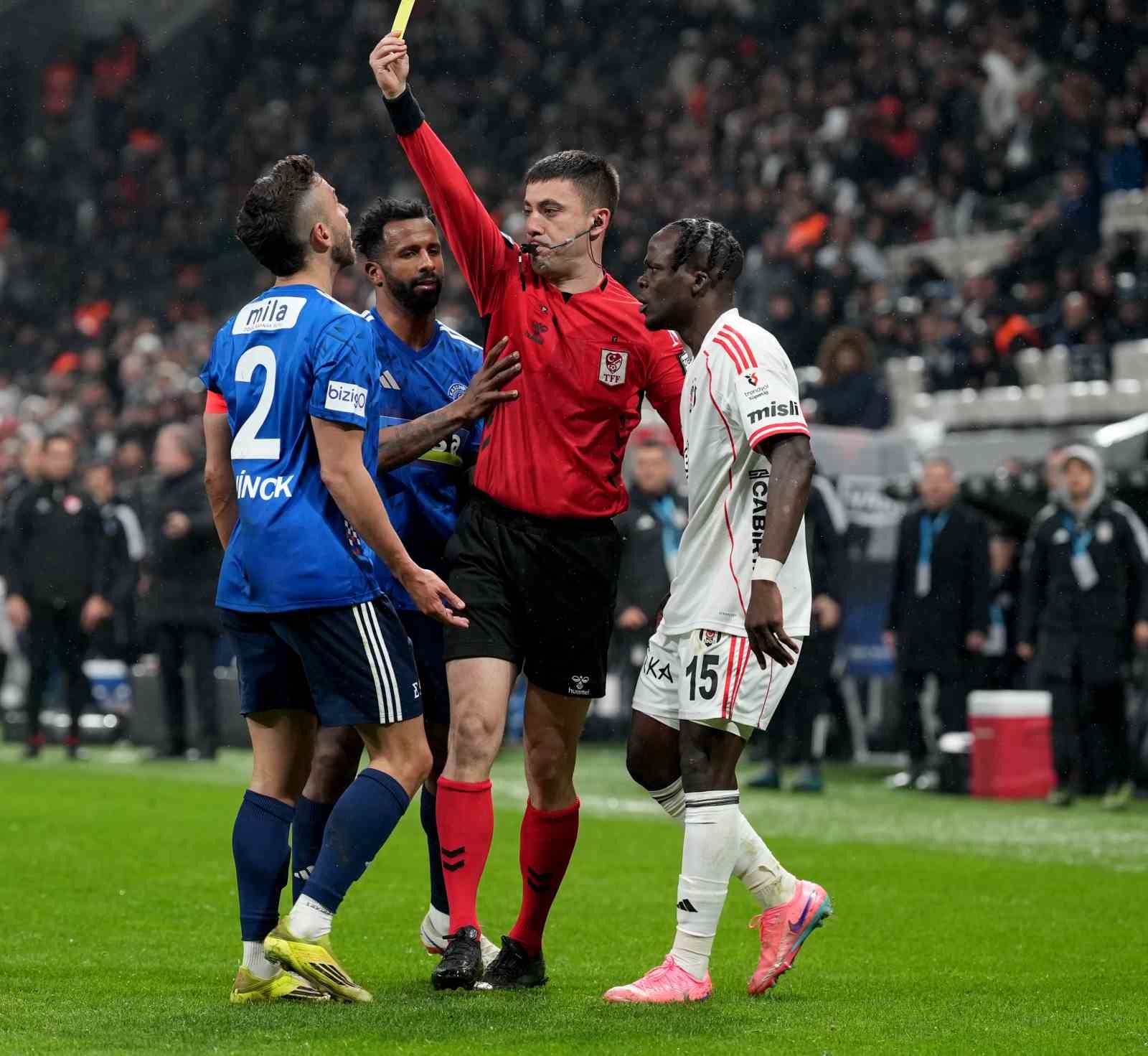 Trendyol Süper Lig: Beşiktaş: 2 - Kasımpaşa: 1 (Maç sonucu)
