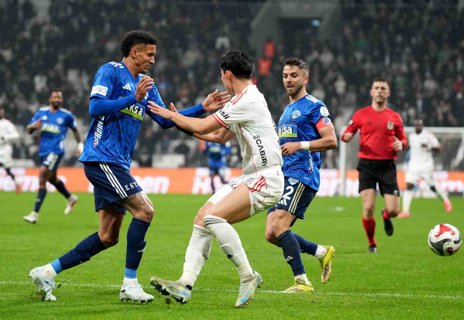 Trendyol Süper Lig: Beşiktaş: 2 - Kasımpaşa: 1 (Maç sonucu)
