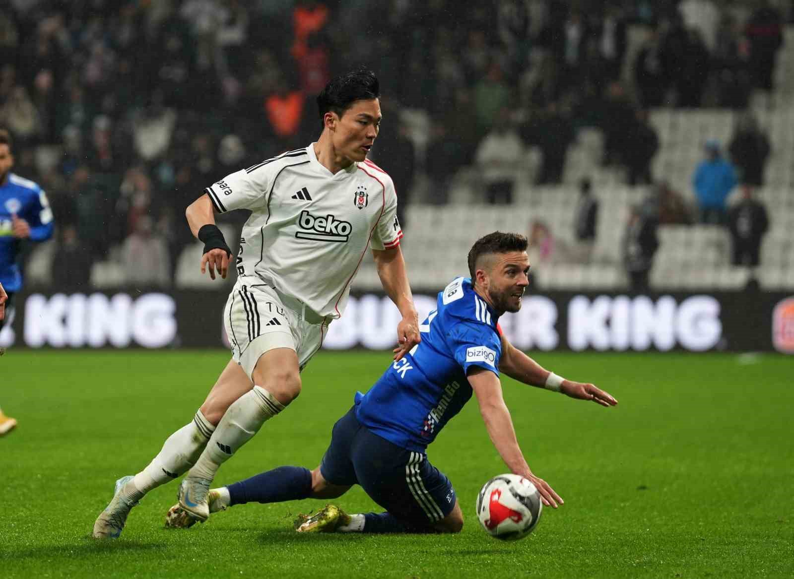 Trendyol Süper Lig: Beşiktaş: 2 - Kasımpaşa: 1 (Maç sonucu)
