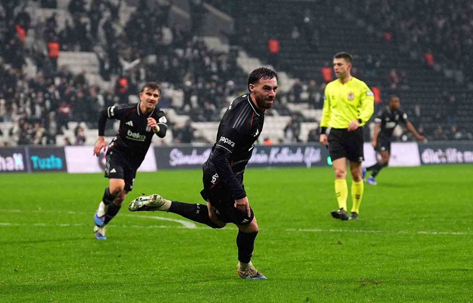 Trendyol Süper Lig: Beşiktaş: 2 - Konyaspor: 1 (Maç sonucu)

