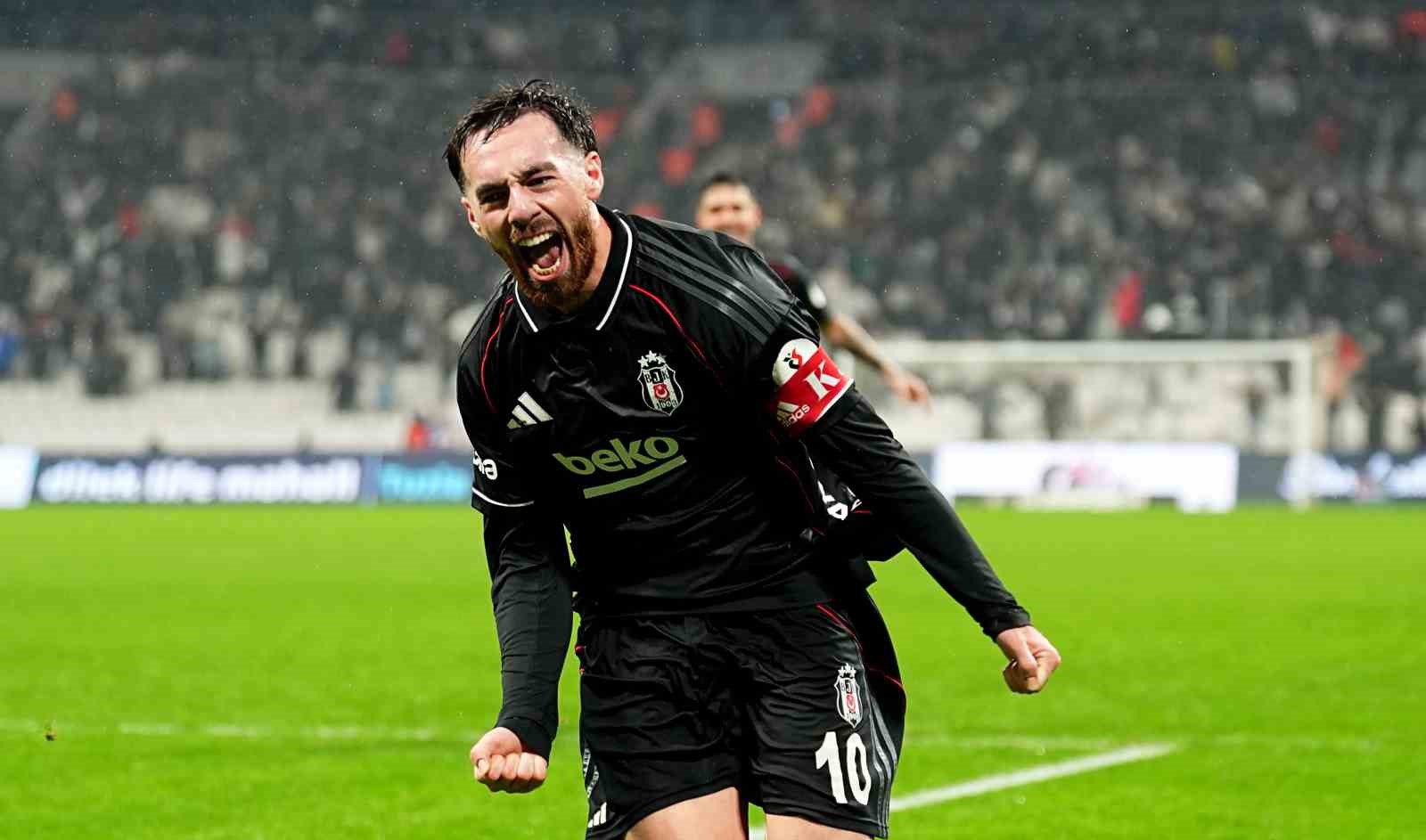 Trendyol Süper Lig: Beşiktaş: 2 - Konyaspor: 1 (Maç sonucu)
