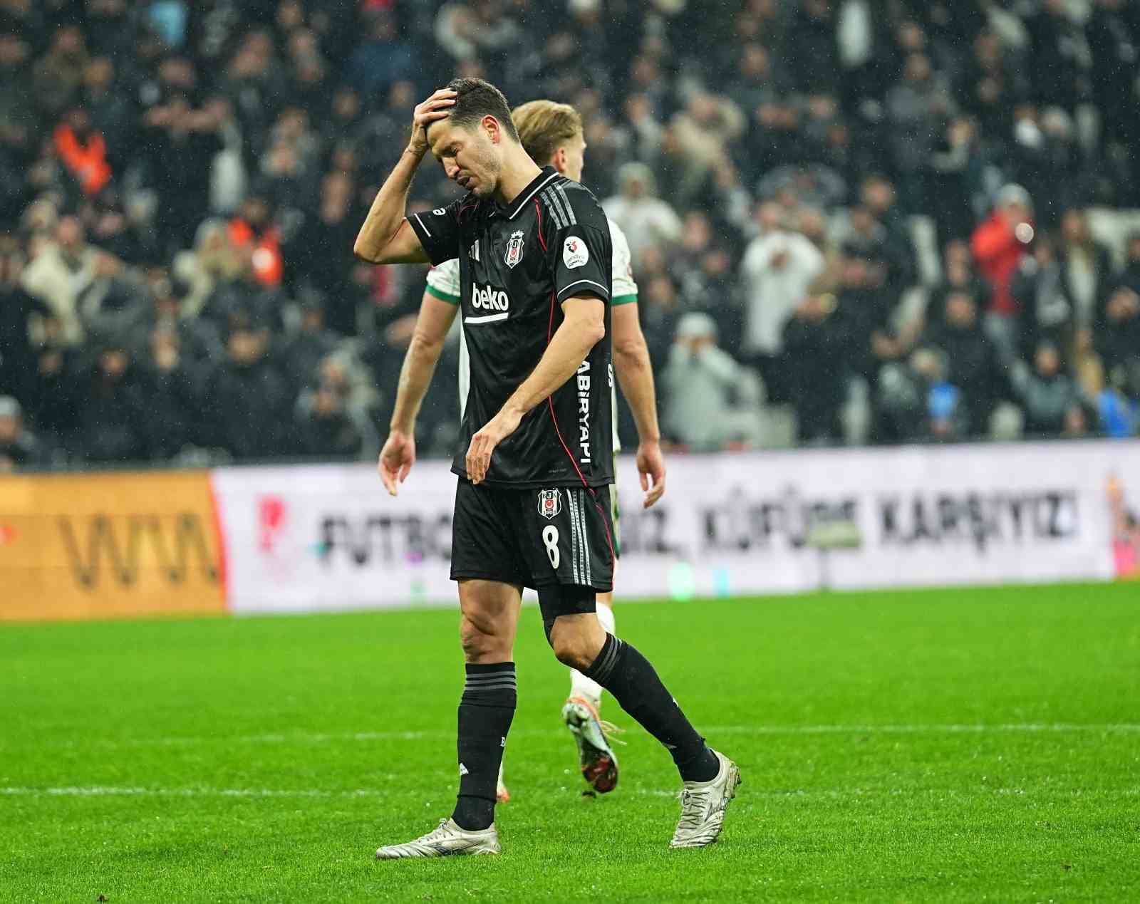 Trendyol Süper Lig: Beşiktaş: 2 - Konyaspor: 1 (Maç sonucu)
