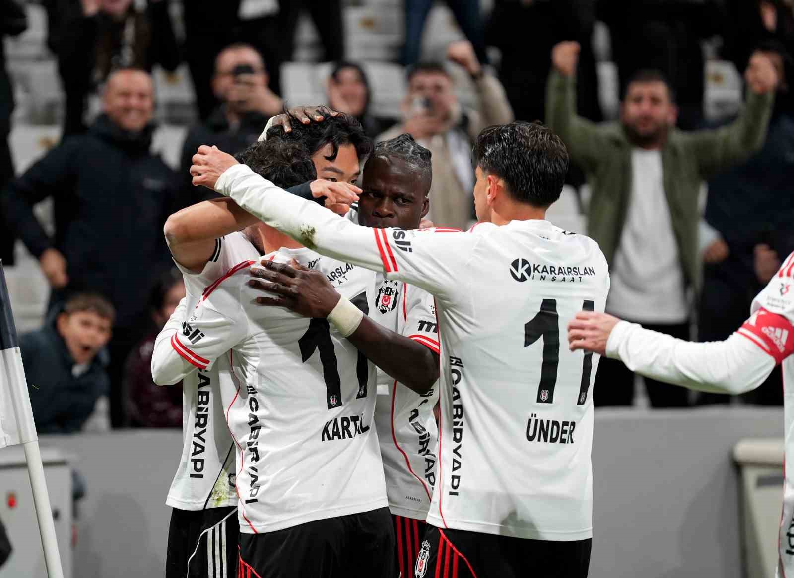 Trendyol Süper Lig: Beşiktaş: 4 - Antalyaspor: 2 (Maç sonucu)

