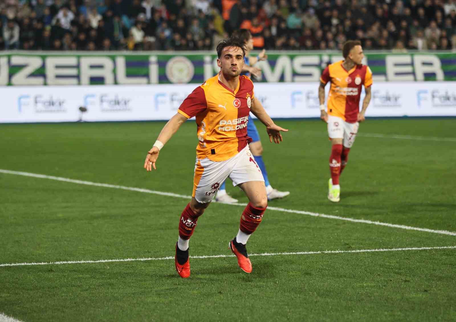 Trendyol Süper Lig: Çaykur Rizespor: 0 - Galatasaray: 3 (Maç sonucu)
